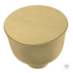 Brass Gathered Knob 2pk - Project 62
